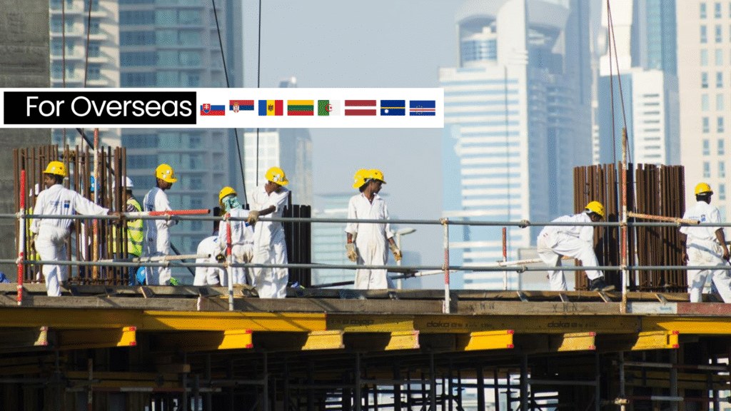 Man power Supply for Overseas